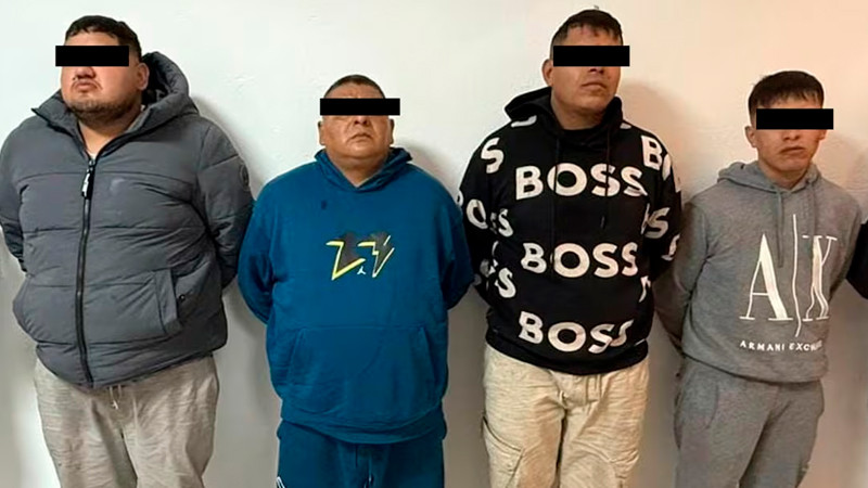 Cae presunto líder y tres integrantes de banda generadora de violencia en CDMX 