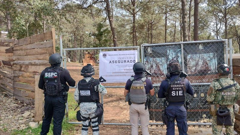Estrategia Antiextorsión Michoacán: Realizan operativo en Jesús del Monte, municipio de Morelia, detienen a un sujeto 