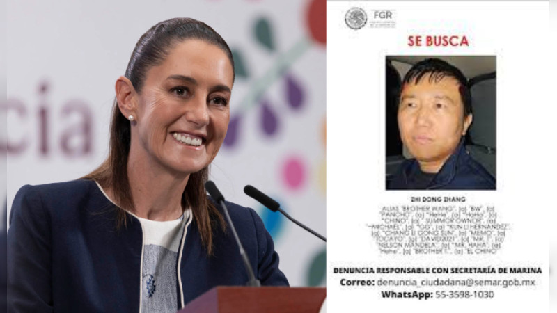 Culpa Sheinbaum a juez por fuga de traficante chino de élite que se le escapó a la Guardia Nacional: Capo manejaba 150 millones de dólares anuales desde México 