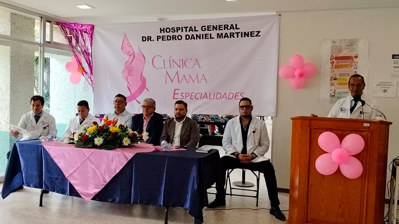 Inauguran Clínica de Mama en el Hospital General de Uruapan 