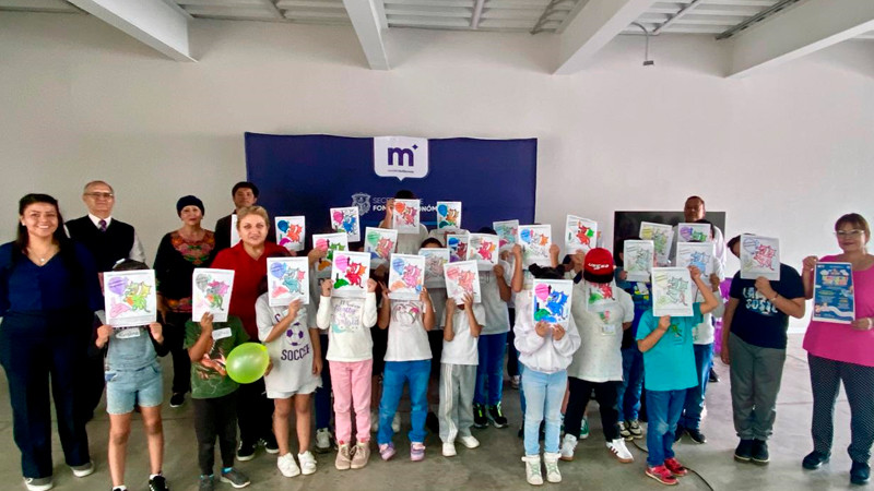 Niños de Morelia participan en el curso ‘Emprende Jugando’ de la Sefeco 