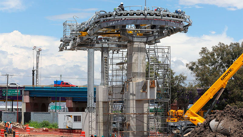 Teleférico de Morelia, obra para el transporte e impulso del turismo: Bedolla 
