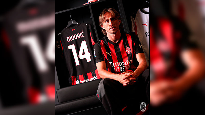 Después de 13 años en el Real Madrid, Luka Modric llega al AC Milan 