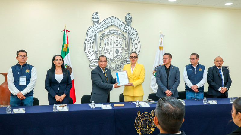 Calidad, sello de la UMSNH; obtiene el Certificado ISO 9001 para el Sistema de Gestión de Calidad 
