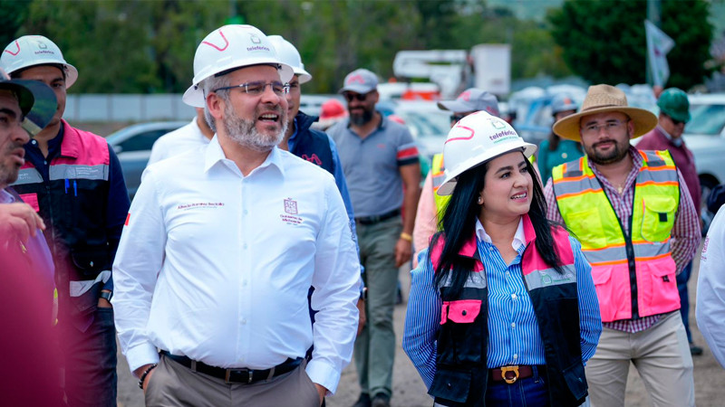 Teleférico de Morelia, con un 29 % de avance: Gladyz Butanda  