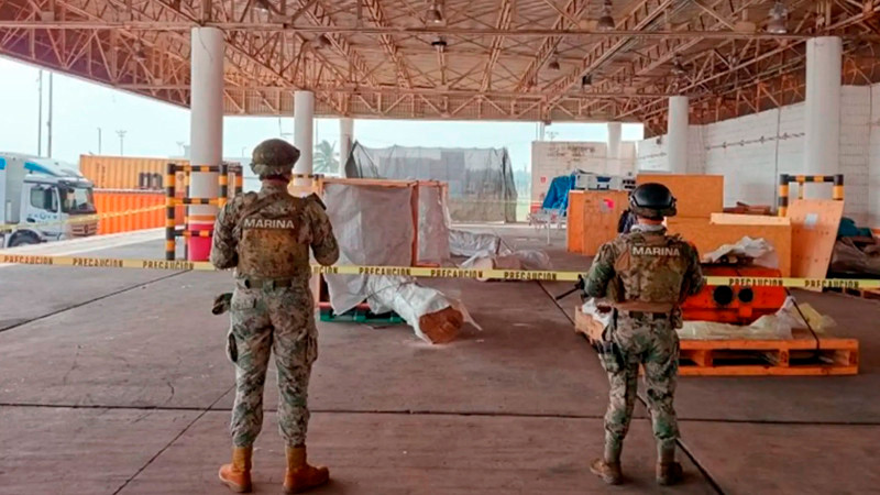 En 2025 se han asegurado más de  21 toneladas de precursores químicos en Manzanillo 