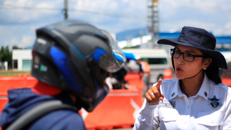¡Fíjate pues! Si manejas motocicleta, usa siempre el casco: SSP 