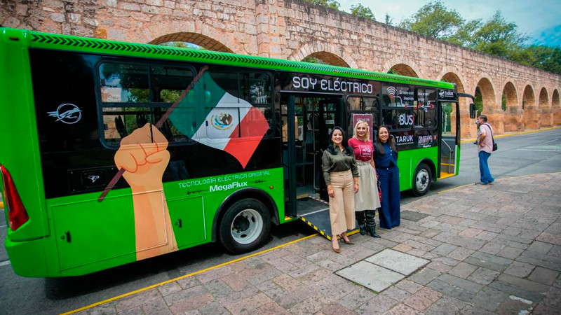 Autobús eléctrico 100 % mexicano inició pruebas hoy en Morelia: ITransporte 