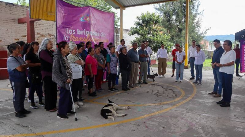 Brigadas de la Transformación llegan a la colonia Anáhuac en Zacapu