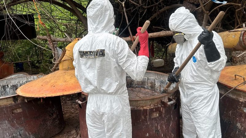 Desmantelan laboratorio clandestino en Culiacán: Golpe de 81 millones al crimen 