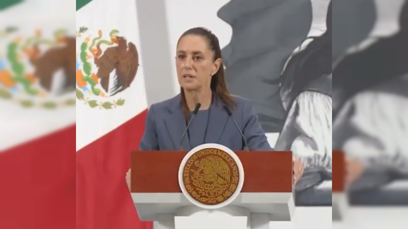 Reconoce Sheinbaum: México tiene problemas de violencia y producción de estupefacientes sintéticos 
