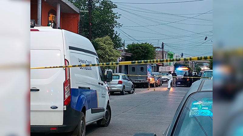 Ultiman a hombre en la colonia Emiliano Zapata, en Celaya, Guanajuato  