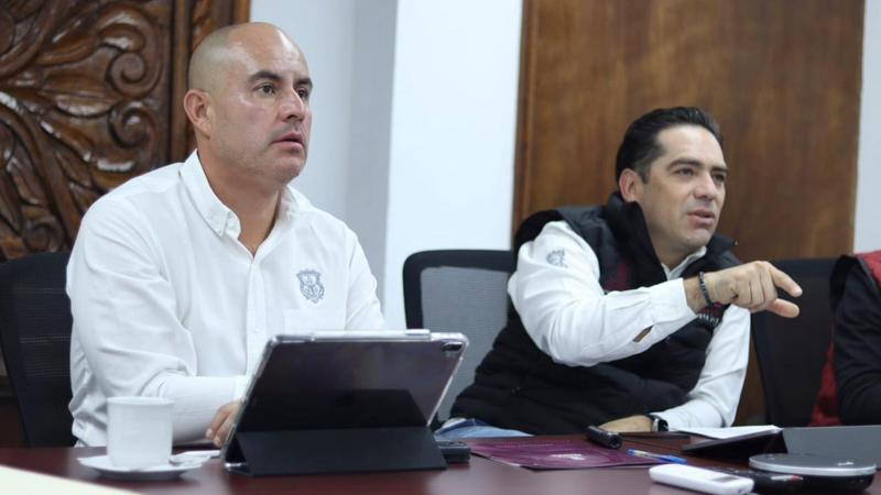 Adolfo Torres y SCOP coordinan acciones para ejecutar obras hidráulicas en Morelia 