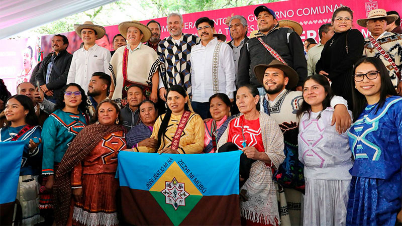 Con autogobiernos, Michoacán avanza en reconocimiento de derechos y justicia para comunidades indígenas 