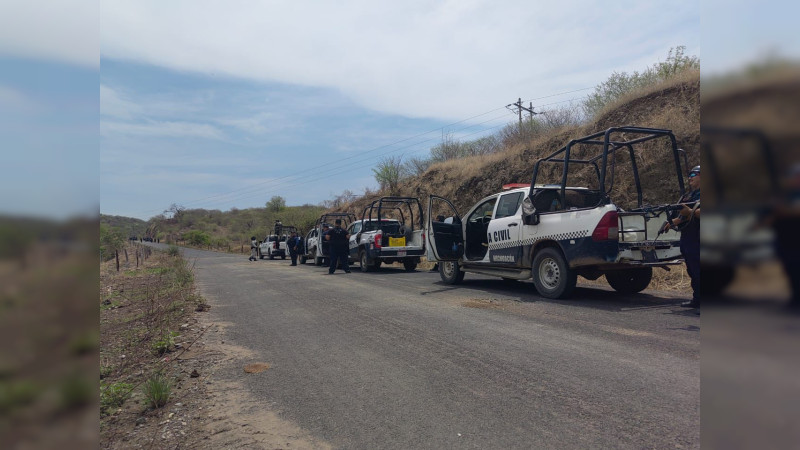 Despliegan operativo en Tepalcatepec, Michoacán, tras balaceras: No hallan a pistoleros, ni muertos o heridos 