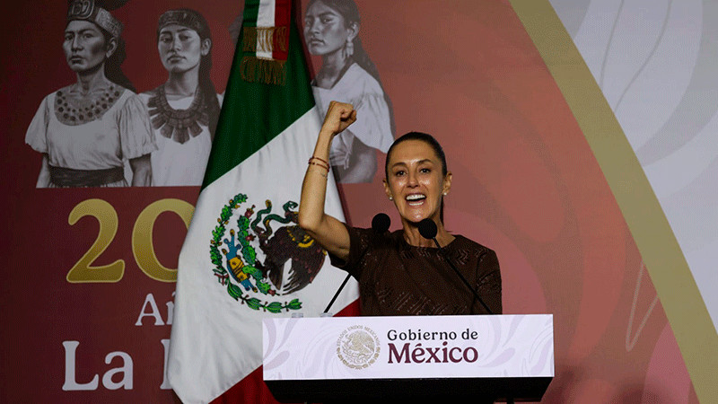 “Migrantes sostienen a EE.UU., no son criminales”: Sheinbaum 