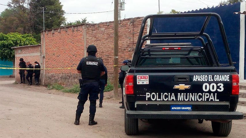 Ataque armado, deja dos hombres fallecidos en comunidad Obrajuelos de Apaseo el Grande, Guanajuato 