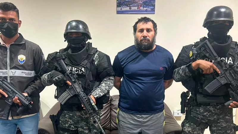 Extraditan a EEUU a líder criminal ecuatoriano; lo acusan de traficar toneladas de estupefacientes 