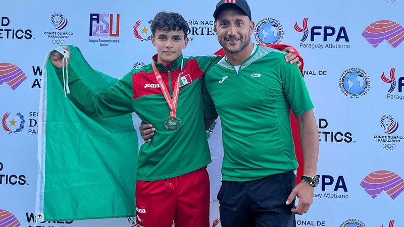 Atleta queretano de salto con garrocha es subcampeón iberoamericano 