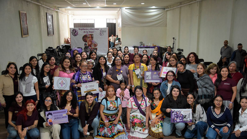 Michoacanas construyen políticas públicas de la mano de Sheinbaum: Seimujer 