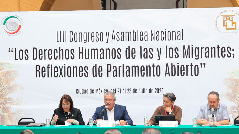Propone Morón acciones legislativas para garantizar derechos de migrantes mexicanos 