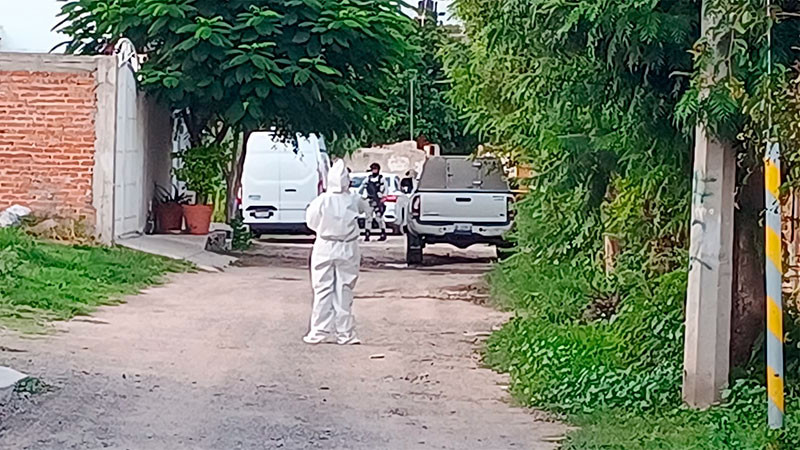 Últiman a hombre dentro de vivienda en la calle Privada de Morelos en Celaya, Guanajuato  