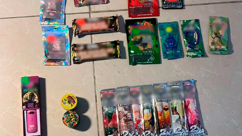 Cae banda que vendía dulces con estupefacientes a niños en alcaldía Venustiano Carranza; aseguran mil 300 dosis 