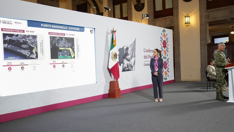 México será potencia regional portuaria: Gobierno federal 
