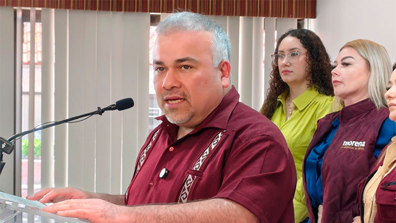 Elección del Fiscal: sin influencia de Casa Michoacán, afirma líder de Morena 