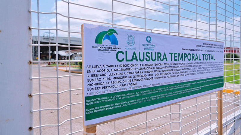 Pide Felifer Macías una revisión de la planta de separación y tratamiento de residuos operada por la empresa Broquers Ambiental 