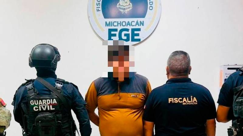 En Zamora, Michoacán la SSP detiene a un sujeto buscado por secuestro y violación 