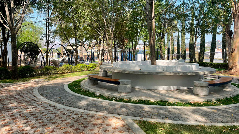 Jardín Radial, nuevo lugar de esparcimiento para las y los nicolaitas 