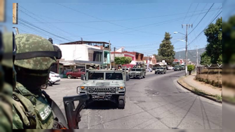 Balacera en Apatzingán, Michoacán: Detienen a dos sujetos tras persecución armada en zona escolar 
