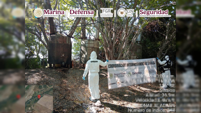 Golpe de 1,300 millones al crimen en Sinaloa: Desmantelan dos laboratorios y decomisan casi 5 toneladas de estupefacientes  