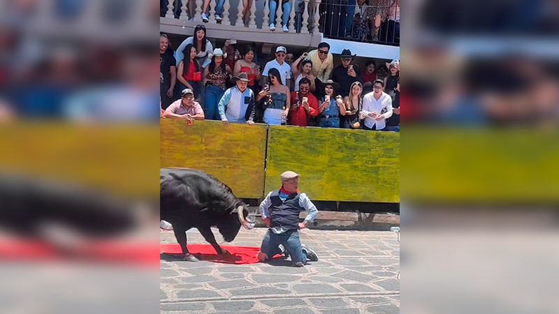 En Xiqueñada de Veracruz, toro deja a una persona en el hospital luego de perforar su cráneo  