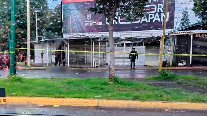 Ultiman a tiros a un individuo en Uruapan, Michoacán 