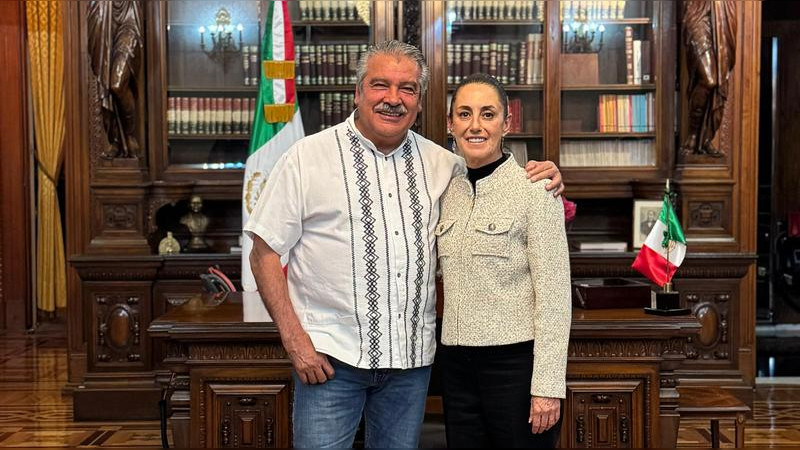 Sheinbaum y Morón, en unidad por la transformación de México y Michoacán  