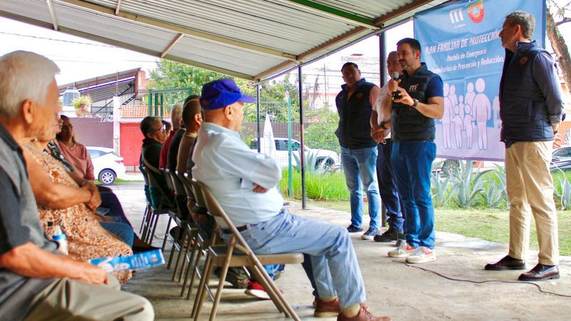 Encabeza Yankel Benítez capacitación en protección civil con participación vecinal 