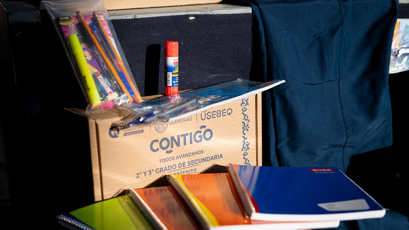 Alista Gobierno de Querétaro programa de entrega de útiles escolares gratuitos 