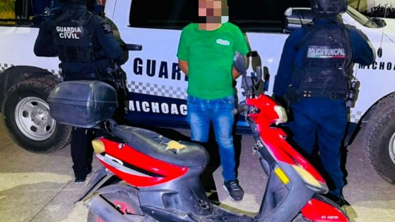 En Zamora, Michoacán, detiene SSP a presunto asaltante de tiendas Oxxo 