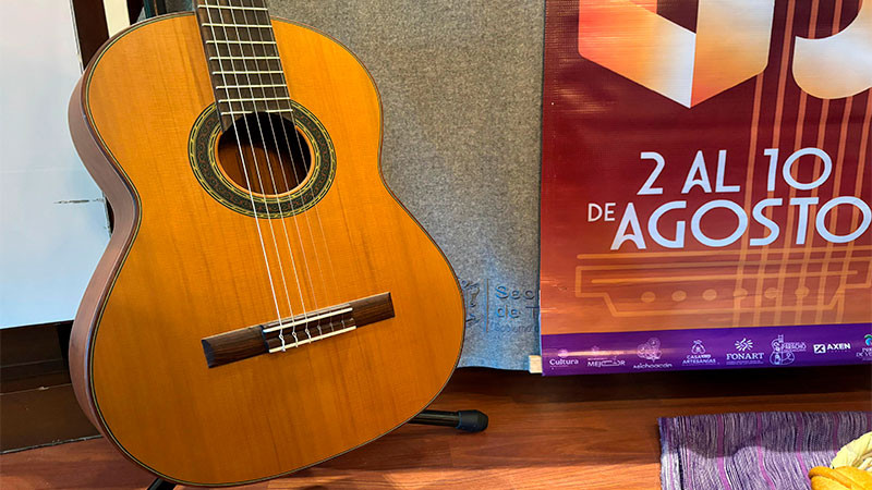 Anuncian edición 50° de la Feria Internacional de la Guitarra de Paracho 