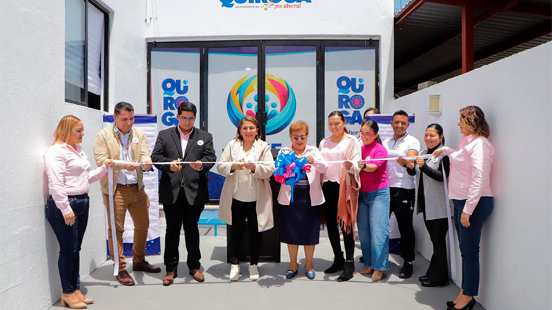 Inaugura Alma Mireya González la remodelación de las instalaciones del DIF Quiroga 
