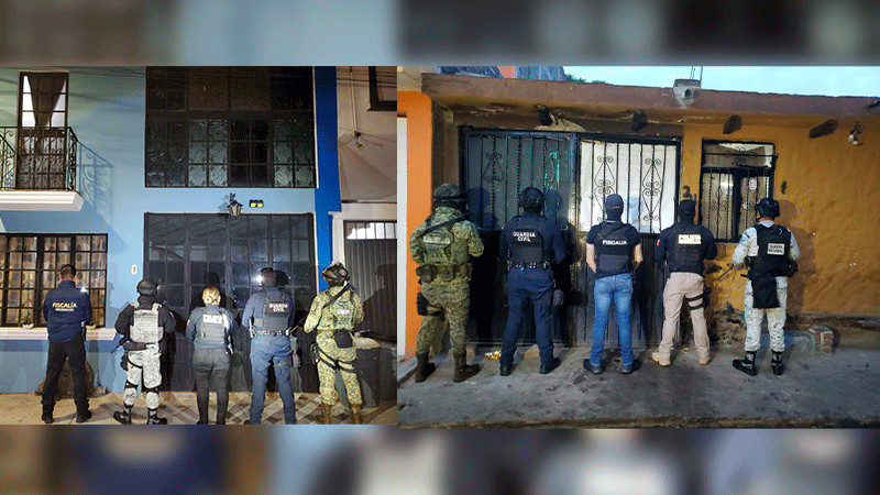 En Morelia, Michoacán detienen a dos y aseguran más de mil 400 dosis de sustancias ilegales 
