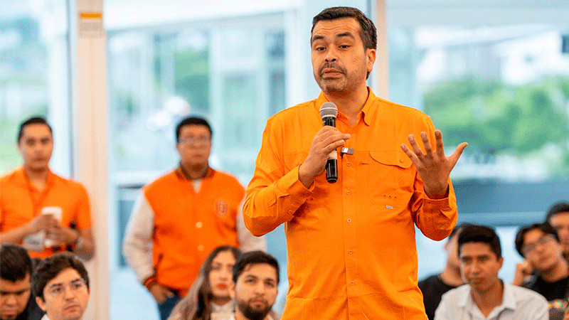 Movimiento Ciudadano refuerza perfil ciudadano; para 2027 el 50% de sus candidatos no serán militantes, afirma Jorge Álvarez Máynez  