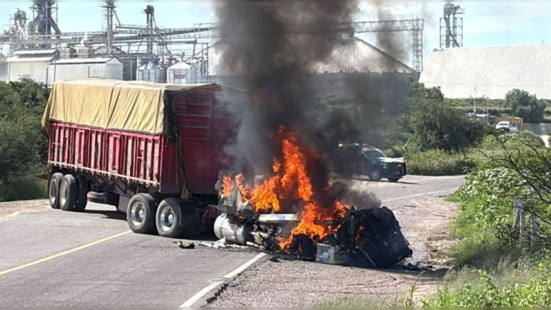 Aseguramiento de laboratorio y detención de 18 pistoleros desatan violencia en Aguascalientes: Grupo criminal lanza quemas y bloqueos en varios municipios 