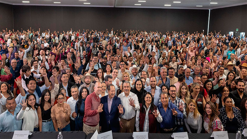 Raúl Morón, traza el camino por la unidad de Michoacán  