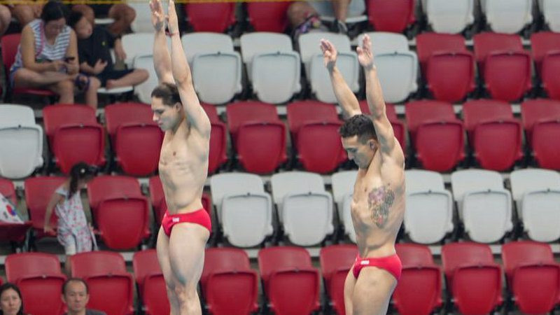 Osmar Olvera vuelve a brillar con nueva plata en Singapur 2025; ahora con Juan Celaya en los sincronizados 