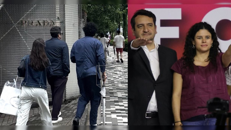 Siguen las vacaciones de Andy López Beltrán por Japón: Ahora lo captan saliendo de boutique de Prada en Tokio, mientras Morena padece crisis política 