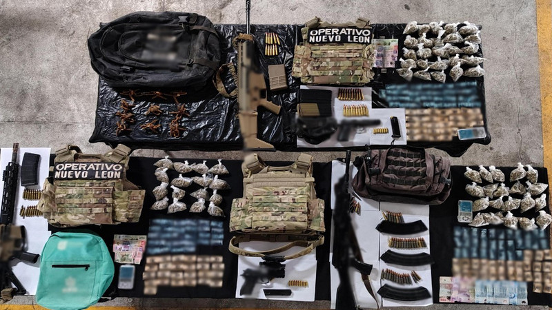 Intensifican operativos en varios estados del país: decomisos millonarios, detenciones y hallazgos de laboratorios clandestinos el fin de semana 