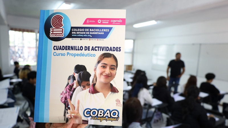 Inicia COBAQ actividades escolares con curso propedéutico 